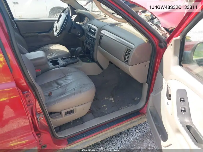 2002 Jeep Grand Cherokee Laredo VIN: 1J4GW48S32C133311 Lot: 42724802
