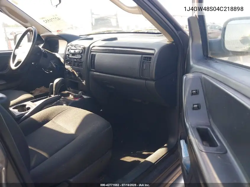 2004 Jeep Grand Cherokee Laredo VIN: 1J4GW48S04C218898 Lot: 42771552