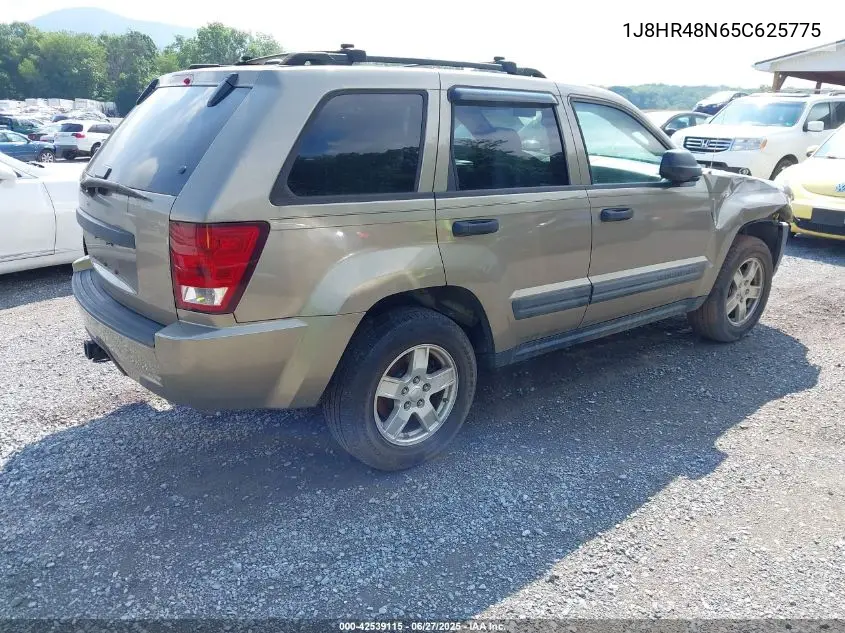 2005 Jeep Grand Cherokee Laredo VIN: 1J8HR48N65C625775 Lot: 42539115