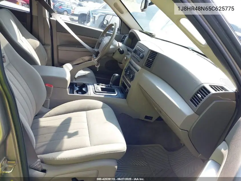 2005 Jeep Grand Cherokee Laredo VIN: 1J8HR48N65C625775 Lot: 42539115
