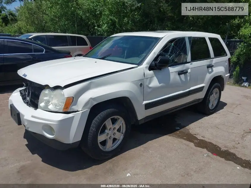 2005 Jeep Grand Cherokee Laredo VIN: 1J4HR48N15C588779 Lot: 42602320