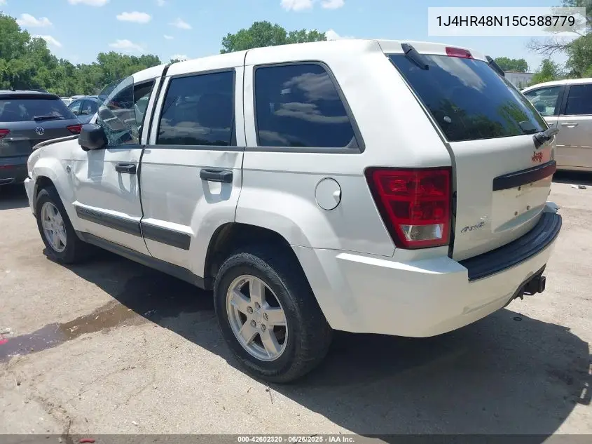 2005 Jeep Grand Cherokee Laredo VIN: 1J4HR48N15C588779 Lot: 42602320
