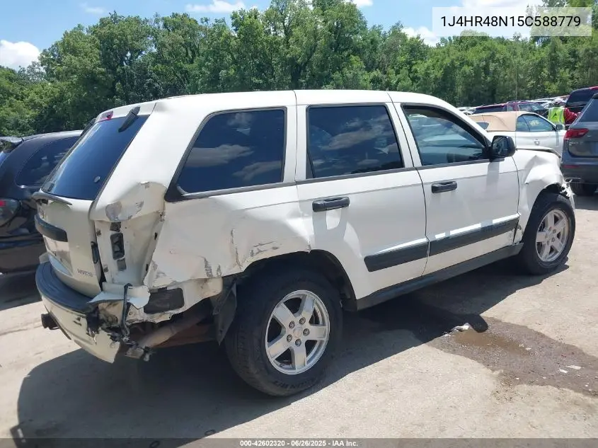 2005 Jeep Grand Cherokee Laredo VIN: 1J4HR48N15C588779 Lot: 42602320