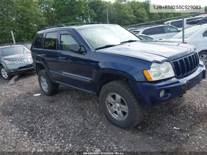 2005 Jeep Grand Cherokee Limited VIN: 1J4HR58255C529083 Lot: 42655953