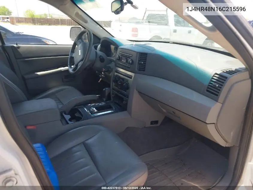 2006 Jeep Grand Cherokee Laredo/Columbia/Freedom VIN: 1J4HR48N16C215596 Lot: 42237513