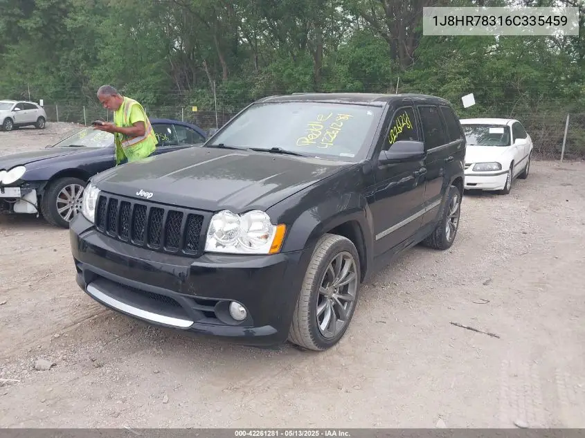 2006 Jeep Grand Cherokee Srt8 VIN: 1J8HR78316C335459 Lot: 42261281