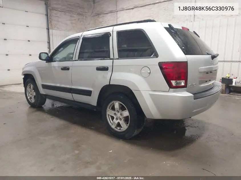 2006 Jeep Grand Cherokee Laredo VIN: 1J8GR48K56C330976 Lot: 42631017