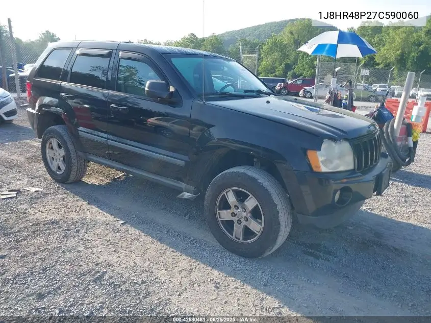 2007 Jeep Grand Cherokee Laredo VIN: 1J8HR48P27C590060 Lot: 42580481