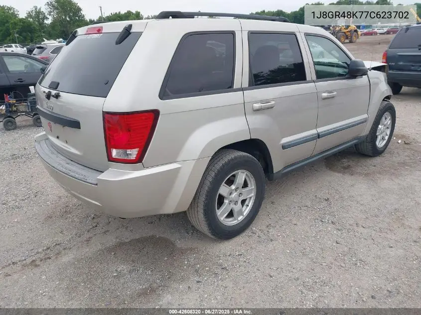 2007 Jeep Grand Cherokee Laredo VIN: 1J8GR48K77C623702 Lot: 42608320