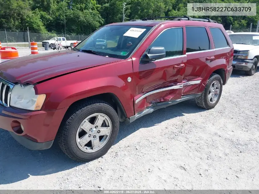 2007 Jeep Grand Cherokee Limited VIN: 1J8HR58227C633709 Lot: 42622119