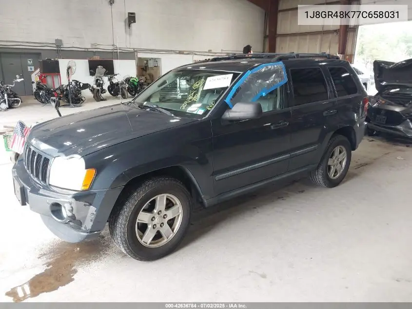 2007 Jeep Grand Cherokee Laredo VIN: 1J8GR48K77C658031 Lot: 42636784