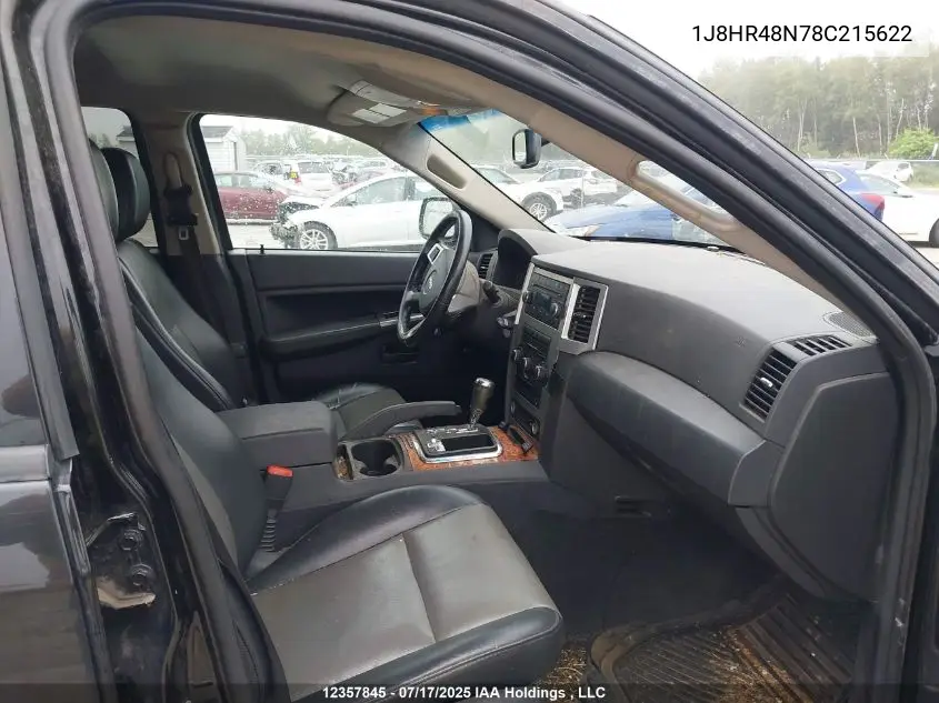 2008 Jeep Grand Cherokee Laredo VIN: 1J8HR48N78C215622 Lot: 12357845