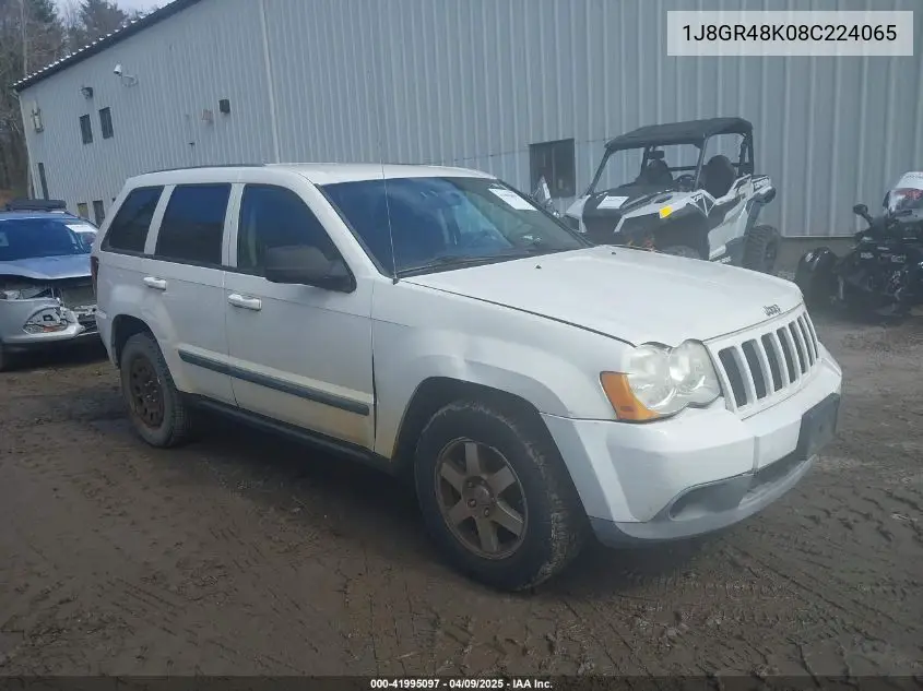 2008 Jeep Grand Cherokee Laredo VIN: 1J8GR48K08C224065 Lot: 41995097
