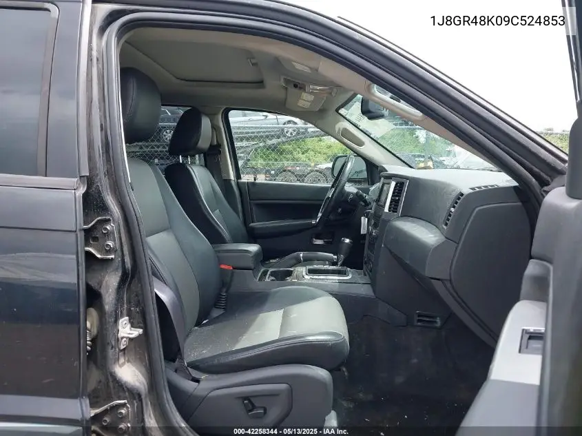 2009 Jeep Grand Cherokee Laredo VIN: 1J8GR48K09C524853 Lot: 42258344
