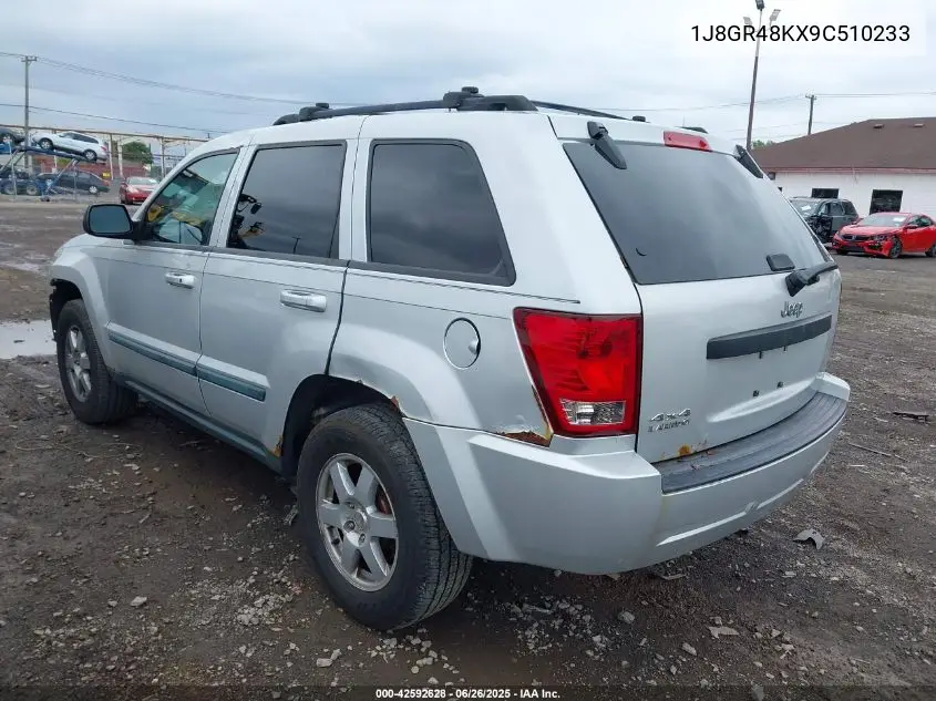 2009 Jeep Grand Cherokee Laredo VIN: 1J8GR48KX9C510233 Lot: 42592628