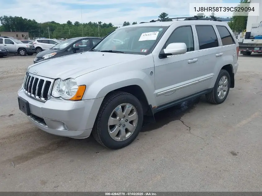 2009 Jeep Grand Cherokee Limited VIN: 1J8HR58T39C529094 Lot: 42642778