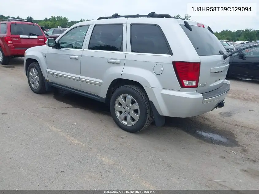 2009 Jeep Grand Cherokee Limited VIN: 1J8HR58T39C529094 Lot: 42642778