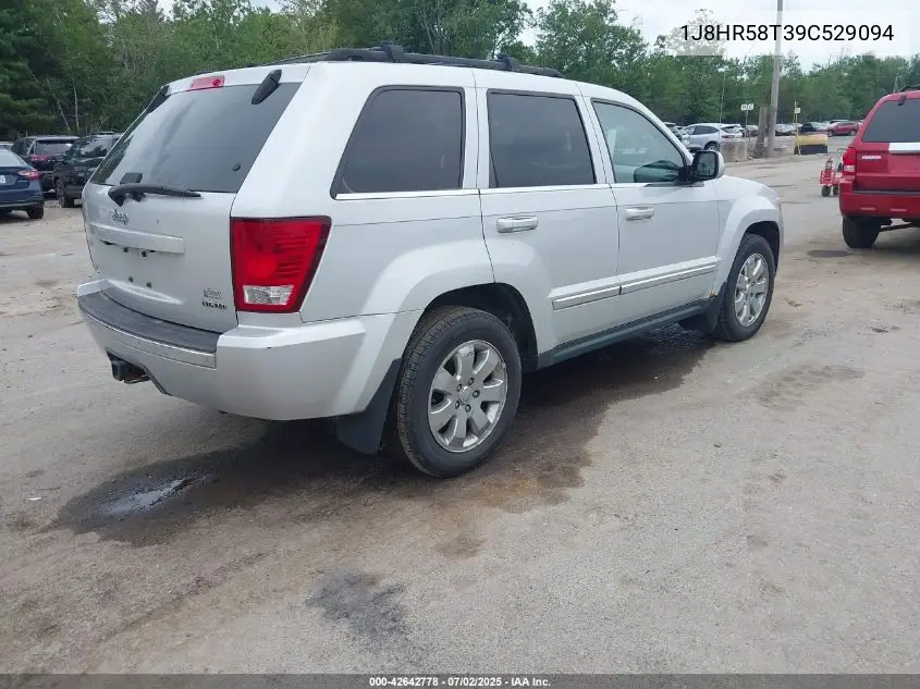 2009 Jeep Grand Cherokee Limited VIN: 1J8HR58T39C529094 Lot: 42642778