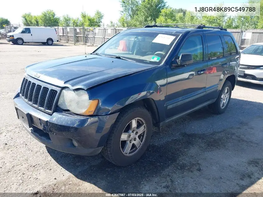 2009 Jeep Grand Cherokee Laredo VIN: 1J8GR48K89C549788 Lot: 42647567