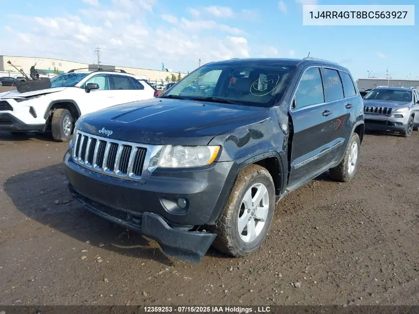 2011 Jeep Grand Cherokee Laredo VIN: 1J4RR4GT8BC563927 Lot: 12359253