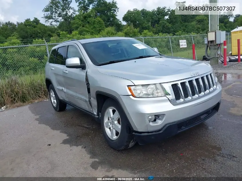 2011 Jeep Grand Cherokee Laredo VIN: 1J4RS4GG7BC507307 Lot: 42565403