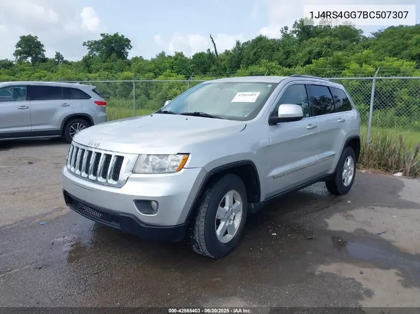 2011 Jeep Grand Cherokee Laredo VIN: 1J4RS4GG7BC507307 Lot: 42565403