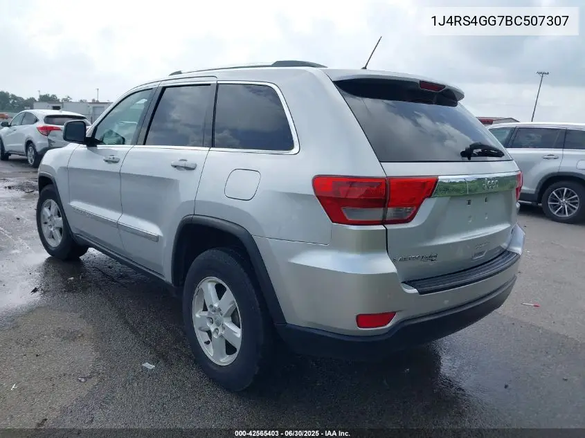 2011 Jeep Grand Cherokee Laredo VIN: 1J4RS4GG7BC507307 Lot: 42565403