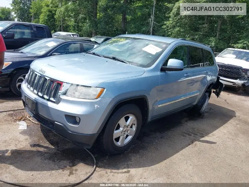 1c4rjfag1cc302791 1C4RJFAG1CC302791 2012 Jeep Grand Cherokee Laredo