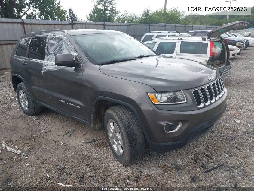2014 Jeep Grand Cherokee Laredo VIN: 1C4RJFAG9EC262673 Lot: 42625668