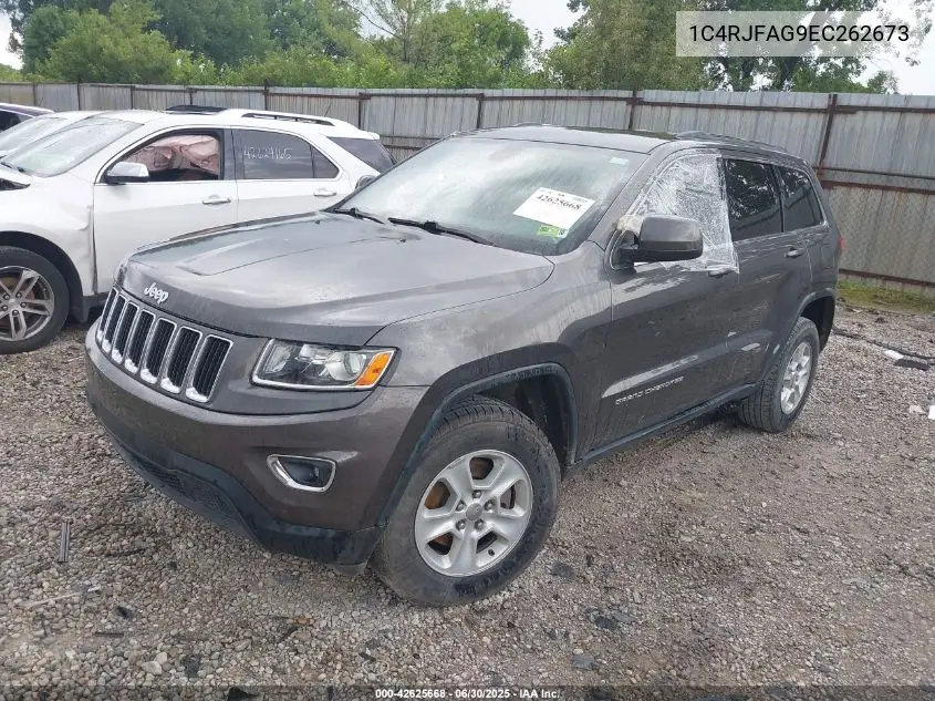 2014 Jeep Grand Cherokee Laredo VIN: 1C4RJFAG9EC262673 Lot: 42625668
