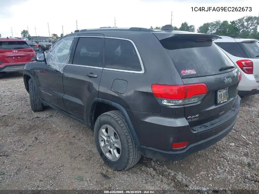 2014 Jeep Grand Cherokee Laredo VIN: 1C4RJFAG9EC262673 Lot: 42625668