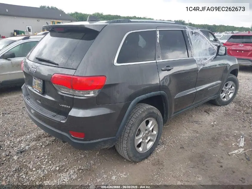 2014 Jeep Grand Cherokee Laredo VIN: 1C4RJFAG9EC262673 Lot: 42625668