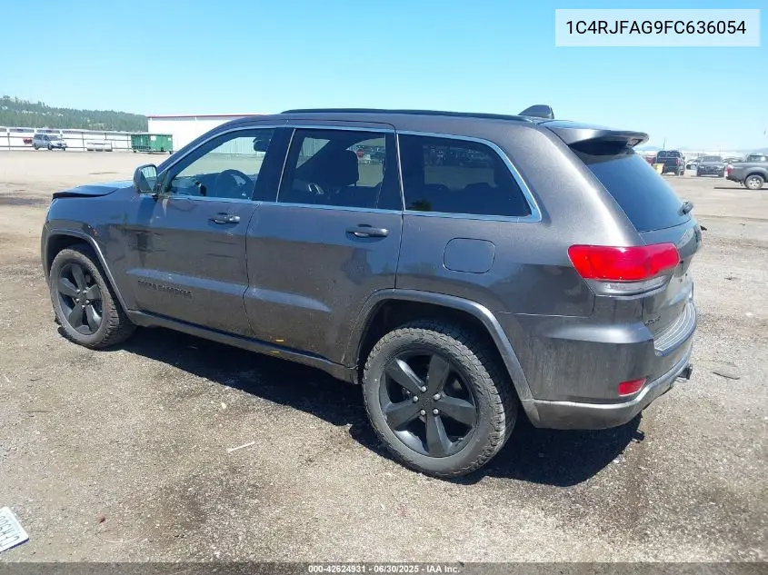 2015 Jeep Grand Cherokee Laredo VIN: 1C4RJFAG9FC636054 Lot: 42624931