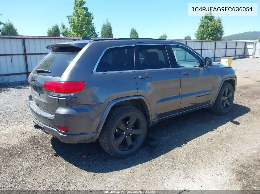 2015 Jeep Grand Cherokee Laredo VIN: 1C4RJFAG9FC636054 Lot: 42624931
