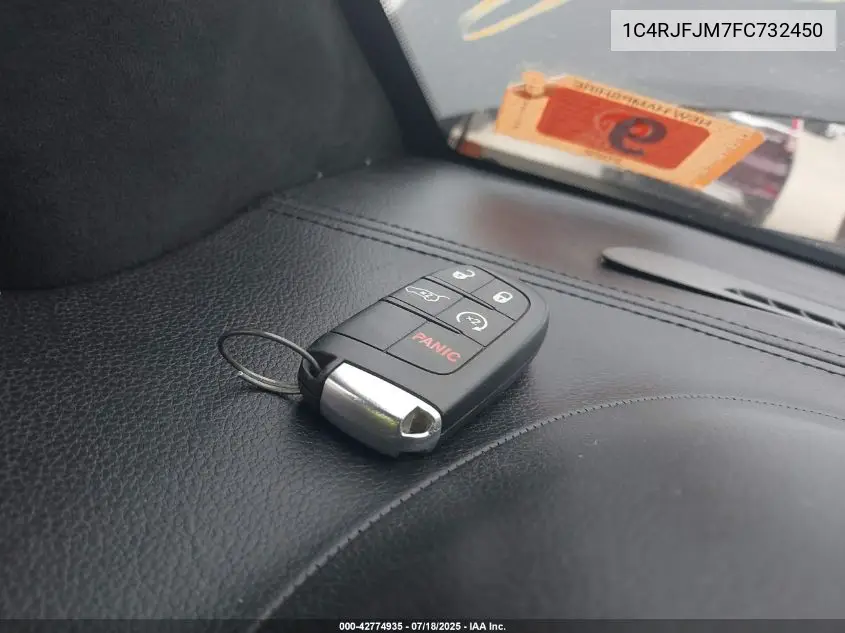 2015 Jeep Grand Cherokee Summit VIN: 1C4RJFJM7FC732450 Lot: 42774935