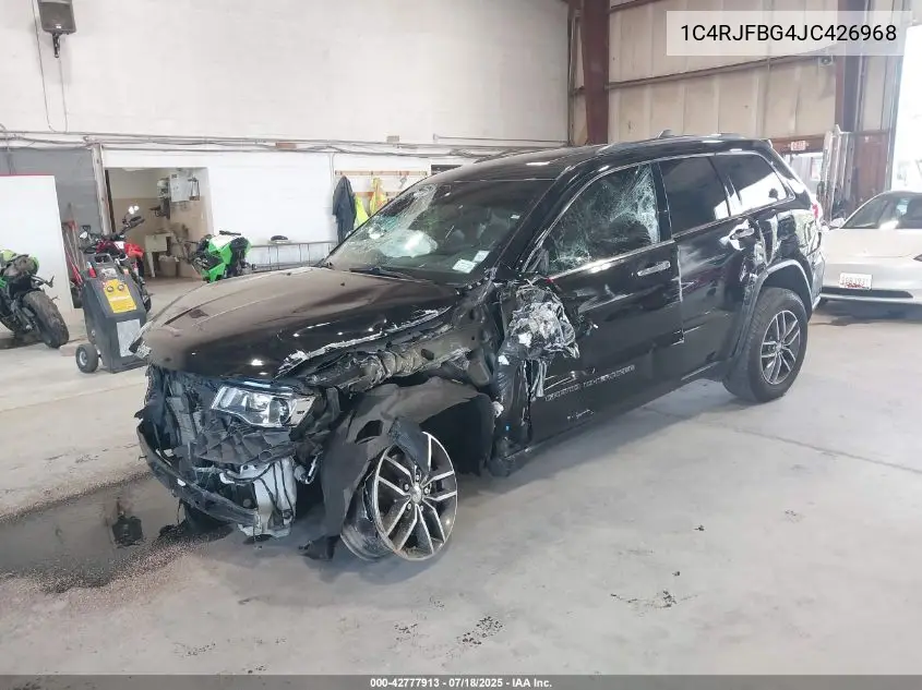 2018 Jeep Grand Cherokee Limited 4X4 VIN: 1C4RJFBG4JC426968 Lot: 42777913