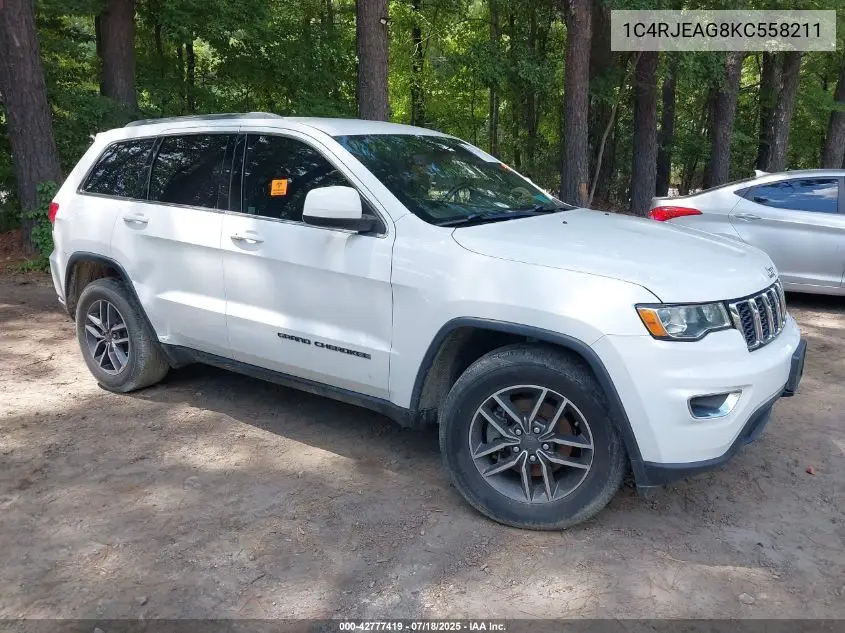 2019 Jeep Grand Cherokee Laredo E 4X2 VIN: 1C4RJEAG8KC558211 Lot: 42777419
