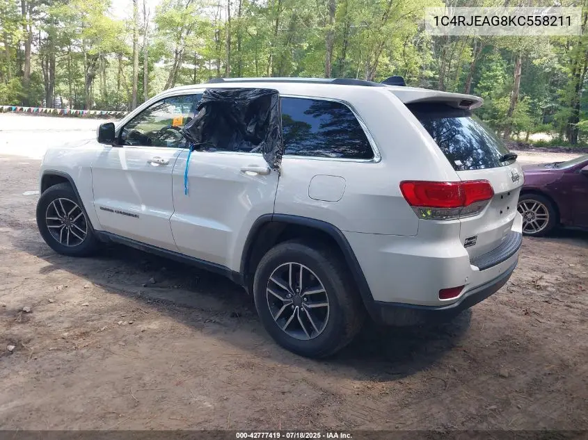 2019 Jeep Grand Cherokee Laredo E 4X2 VIN: 1C4RJEAG8KC558211 Lot: 42777419
