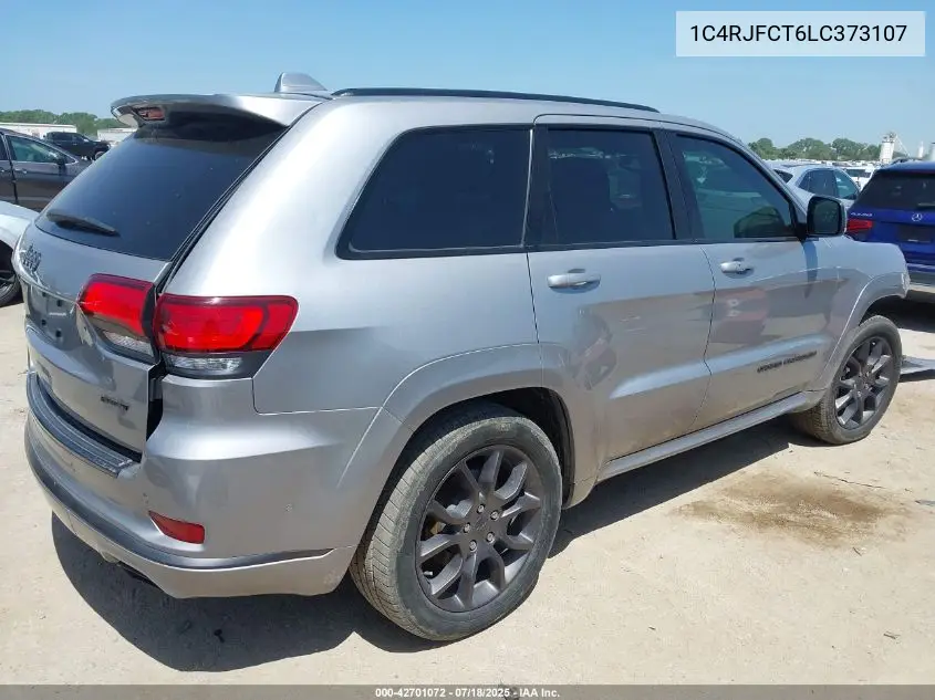 2020 Jeep Grand Cherokee High Altitude 4X4 VIN: 1C4RJFCT6LC373107 Lot: 42701072