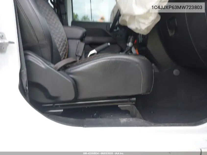 2021 Jeep Wrangler 4Xe Unlimited High Altitude 4X4 VIN: 1C4JJXP63MW723803 Lot: 42395934
