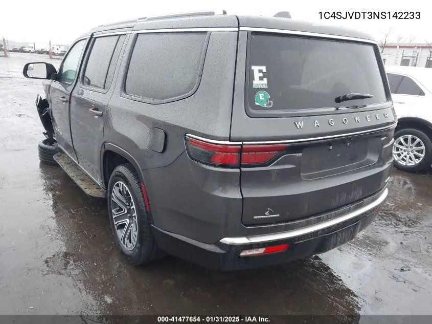 2022 Jeep Wagoneer Series Iii 4X4 VIN: 1C4SJVDT3NS142233 Lot: 41477654