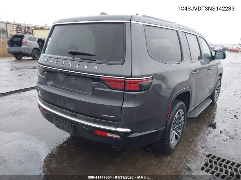 2022 Jeep Wagoneer Series Iii 4X4 VIN: 1C4SJVDT3NS142233 Lot: 41477654