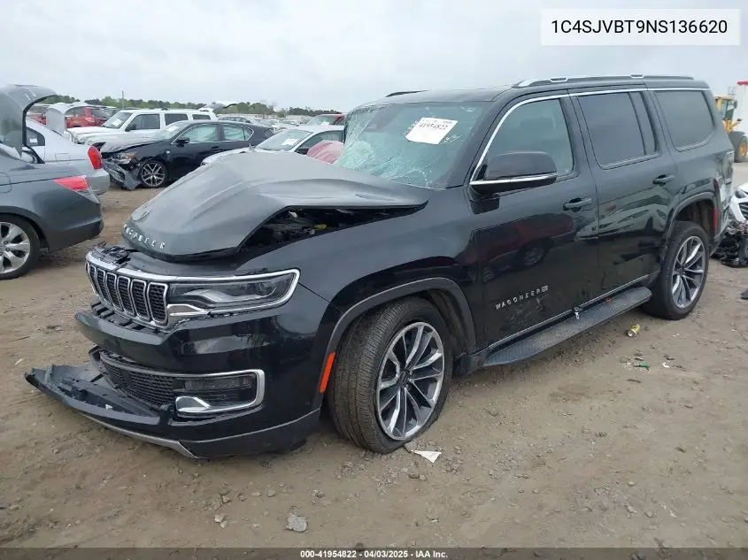 2022 Jeep Wagoneer Series Ii 4X4 VIN: 1C4SJVBT9NS136620 Lot: 41954822