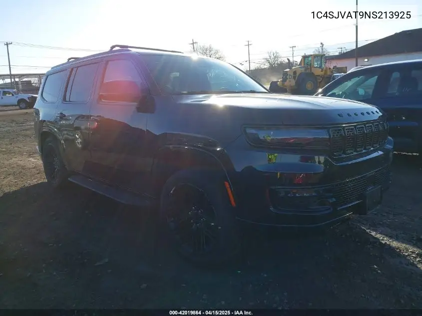 2022 Jeep Wagoneer Series I Obsidian 4X4 VIN: 1C4SJVAT9NS213925 Lot: 42019864