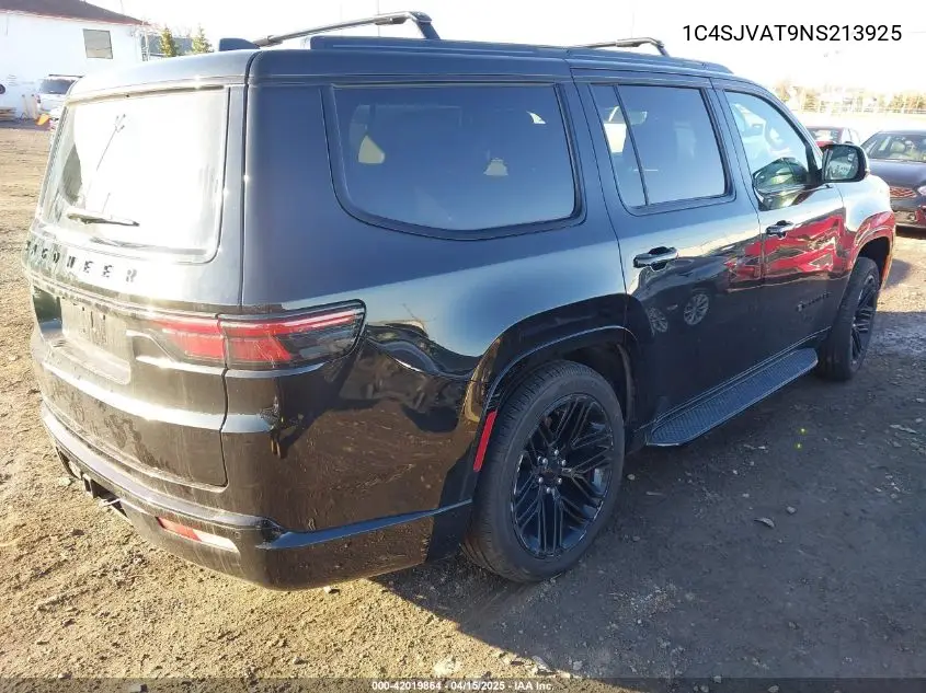 2022 Jeep Wagoneer Series I Obsidian 4X4 VIN: 1C4SJVAT9NS213925 Lot: 42019864