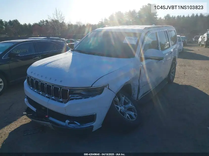 2022 Jeep Wagoneer Series Ii 4X4 VIN: 1C4SJVBT1NS103823 Lot: 42049648