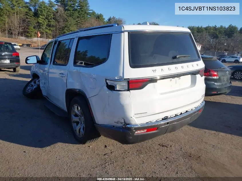 2022 Jeep Wagoneer Series Ii 4X4 VIN: 1C4SJVBT1NS103823 Lot: 42049648