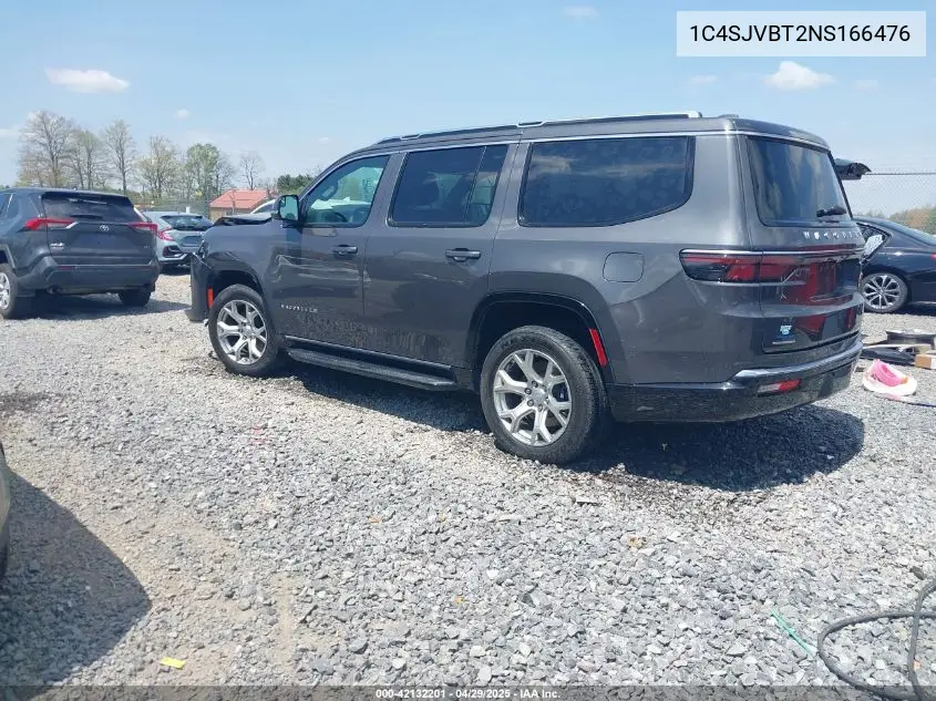 2022 Jeep Wagoneer Series Ii 4X4 VIN: 1C4SJVBT2NS166476 Lot: 42132201