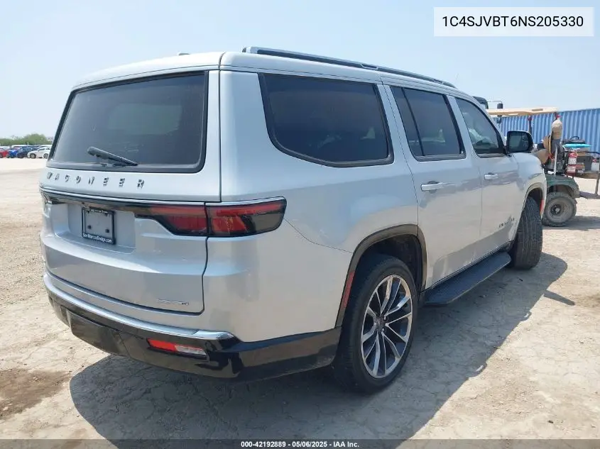 2022 Jeep Wagoneer Series Ii 4X4 VIN: 1C4SJVBT6NS205330 Lot: 42192889