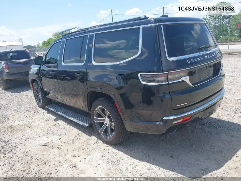 2022 Jeep Grand Wagoneer Series I 4X4 VIN: 1C4SJVEJ3NS164858 Lot: 42220834